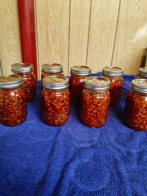 Canning and Cooking - Iowa Style - Maple Baked Beans Vegetable Canning, Maple Beans, Pork And Beans Recipe, Canned Beans Recipe, Maple Baked Beans, Canning Beans, Canning Granny, Canned Baked Beans, Store Fruit