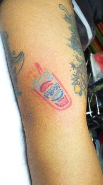 Pepsi Tattoo, Can Tattoo, Max Tattoo, Hannah Core, Pepsi Can, Pepsi Max, Pepsi Cola, Dope Tattoos, Yokohama