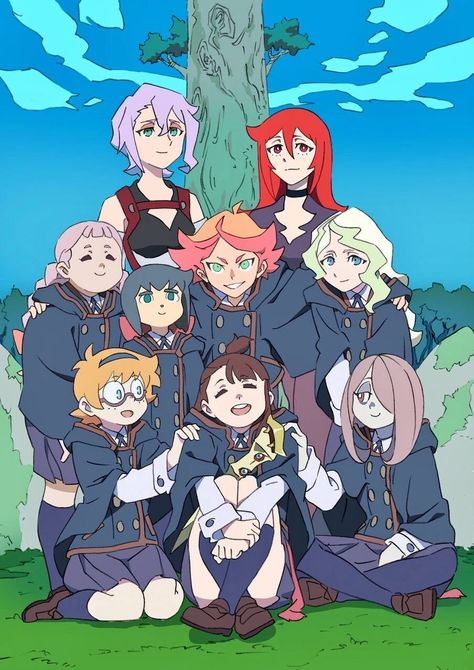 My Little Witch Academia, Little Witch Academia, Anime Witch, Academia Wallpaper, Mahō Shōjo, Witch Academia, Anime Fandom, Magic School, Squad Goals