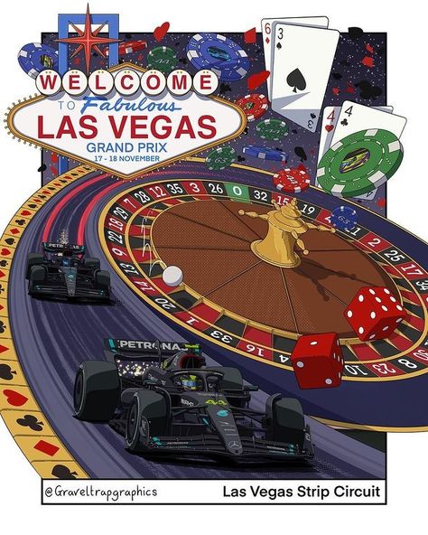 F1 Las Vegas Wallpaper, Formula 1 Las Vegas, Las Vegas Grand Prix F1, Vegas Graphic Design, F1 Las Vegas, Las Vegas Design, Las Vegas Poster, F1 Design, Las Vegas Art