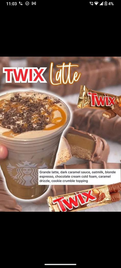 Dark Caramel, Starbucks Recipes, Crumble Topping, Chocolate Cream, Caramel Sauce, Coffee Recipes, Espresso, Caramel, Sauce