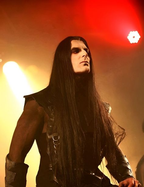 Goth Guys With Long Hair, Metalhead Guy, Goth Guys, Gothic Men, Normal Guys, Boys Long Hairstyles, Human Poses Reference, Very Long Hair, Long Hair Styles Men