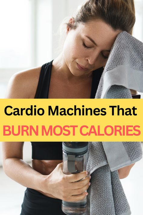 These are the best exercise machines for a high-calorie burn that you'll find in most gyms, or you can buy one for home. Best Gym Machines, Gym Workouts Machines, Monday Motivation Fitness, Best Workout Machine, Exercise Machines, Get Back In Shape, Steady State Cardio, Cardio Machine, Monday Workout