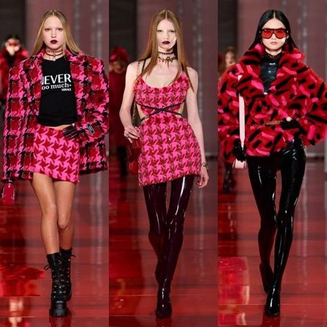 Versace Fall Winter 2022, Casual Club Outfits, Fw 2022, Outfit Informal, Runway Fashion Couture, Elegant Outfit Classy, Versace Fashion, Winter Trends, Winter 2022