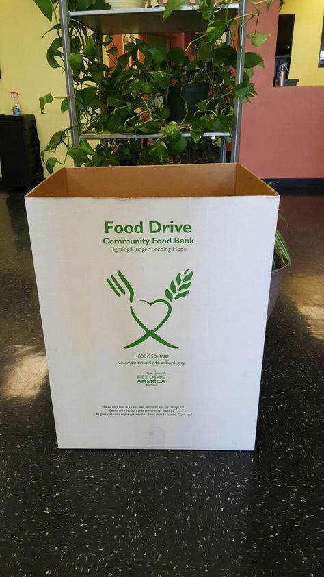 Food bank Food Bank Donation Box Ideas, Donation Box Ideas, Food Bank Donations, Donation Ideas, Stylist Quotes, Donation Box, Food Drive, Drop Box, Food Bank