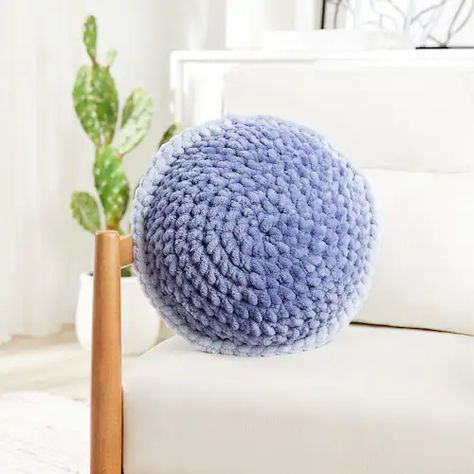 Craft Ideas & Art Projects | Michaels Free Yarn Patterns, Diy Projects For Fall, Crafts For Fall, Pillow Projects, Free Yarn, Project Steps, Crochet Hook Set, Blue Crochet, Yarn Tail