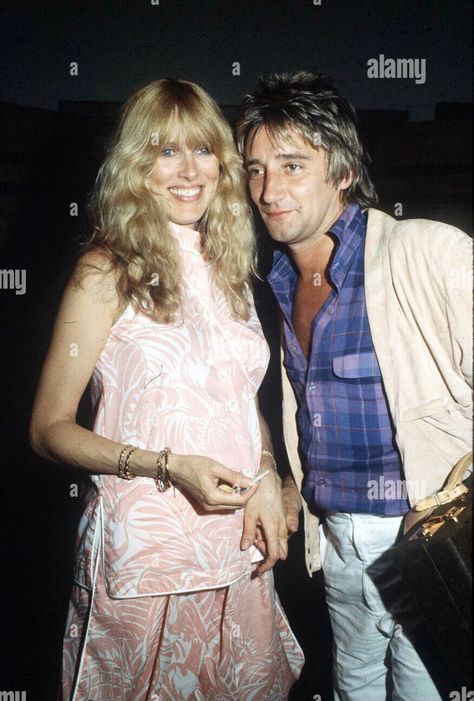 Alana Hamilton Stewart & Rod Stewart Alana Stewart, Rod Stewart