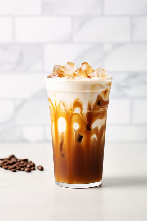 Discover the Keto Caramel Macchiato Starbucks Copy: A Guilt-Free Indulgence Recipe #ketodiet #ketorecipes #lowcarb Caramel Macchiato Aesthetic, Starbucks Caramel Macchiato, Coffee And Bakery, Caramel Macchiato Starbucks, Caramel Iced Coffee, Caramel Macchiato Recipe, Keto Caramel, Iced Caramel Macchiato, Cranberry Candles