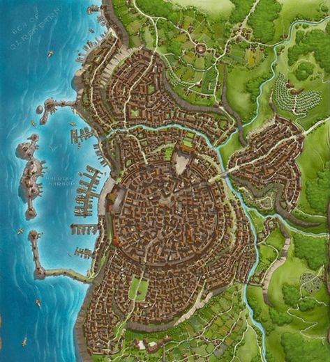 The Cartographers, Cartographers Guild, Fantasy City Map, Fantasy Map Making, Village Map, Dnd World Map, Keep It Going, Fantasy Town, Imaginary Maps