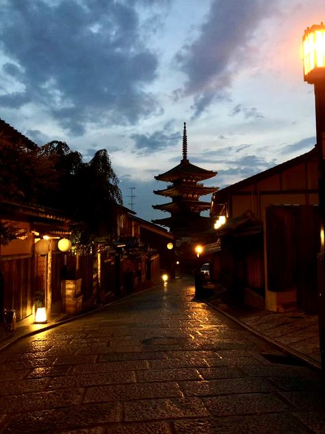 Kyoto Ninenzaka street at Night Street At Night, Night City, Night Aesthetic, Kyoto, At Night, My Pictures, Japan, Pins, Quick Saves