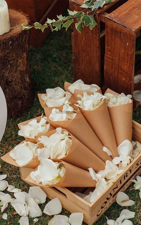 The Most Unique & Fun Ways to Add Confetti Petal Cones To Your Wedding | WeddingBazaar