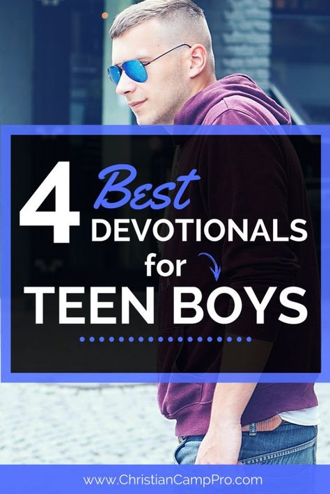 Books For Teen Boys, Teen Devotional, Reading Your Bible, Teen Bible Study, Middle School Boys, Christian Camp, Parenting Classes, Devotional Books, Christian Devotions