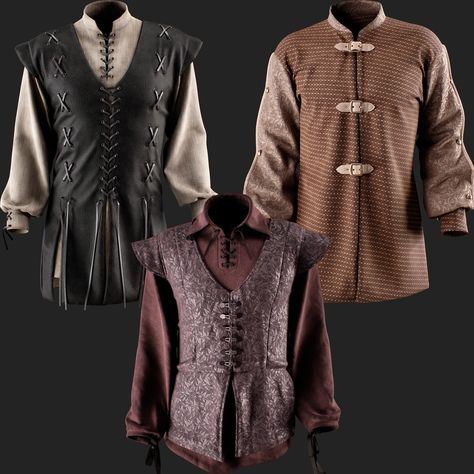 Medival Outfits Male, Medieval Fashion Men, Medieval Clothing Male, Medieval Mens Clothing, Medieval Male, Medieval Clothing Men, Medieval Outfit, Outfit Male, Medieval Aesthetic