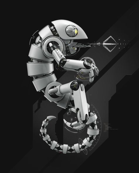 ArtStation - CybeLeon , 𝗥𝗮𝗸𝗮𝗻 𝗞𝗵𝗮𝗺𝗮𝘀𝗵 Robotic Animals, 3d Printed Robot, Mechanical Animals, Robot Animal, Cyborgs Art, Arte Robot, Steampunk Design, Alien Art, A Robot