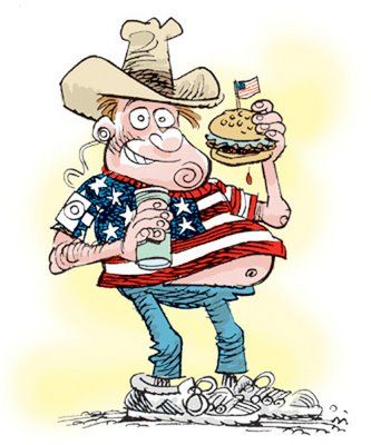 This is a picture of how people tend to stereotype Americans  http://afrenchbadger.blogspot.com/2010/09/stereotypical-frenchman-appearshes.html American Stereotypes, Cultural Stereotypes, Intercultural Communication, Cartoon Image, Atc Cards, Cultural Diversity, American Culture, French Words, Anglo Saxon