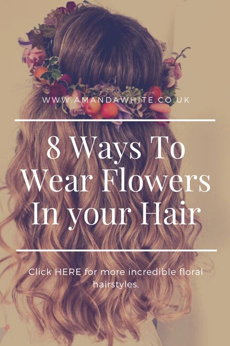 Real Flowers Bridal Hair, Bridal Hair Fresh Flowers, Flowers For Hair Wedding, Wedding Hair With Real Flowers, Bridal Hair Down Flowers, How To Wear A Flower Crown, How To Put Flowers In Your Hair, Real Flowers In Hair For Wedding, Bridal Hair With Real Flowers