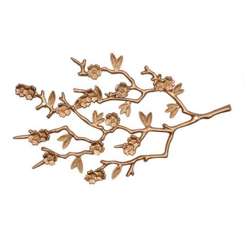 Wall Jewelry Holder, Jewelry Wall Display, Jewelry Holder Wall, Flowering Branches, Gold Branches, Jewelry Organizer Wall, Jewelry Wall, Clothing Jewelry, Jewelry Organizer Storage