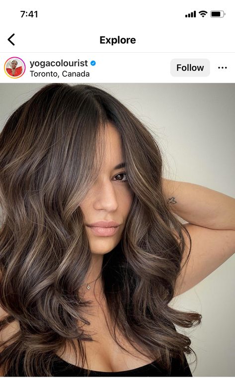 Brown Hair Inspo, Brunette Hair With Highlights, Spring Hair Color, Caramel Highlights, Brunette Balayage Hair, Brown Hair Balayage, Haircut And Color, Hair Color And Cut, Hair Color Balayage