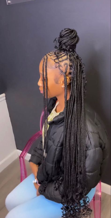 Hairstyles For Back To School Black Braids, Braided Birthday Hairstyles For Black Women, Cute Black Hairstyles With Weave, Back Too School Hairstyles Braids, Hairstyle Braids Easy, Hair Styles For Back To School Braids, Brads Hair Styles For Black Women, Hair Styles For 6th Graders Black, Women Braids Hairstyles Black