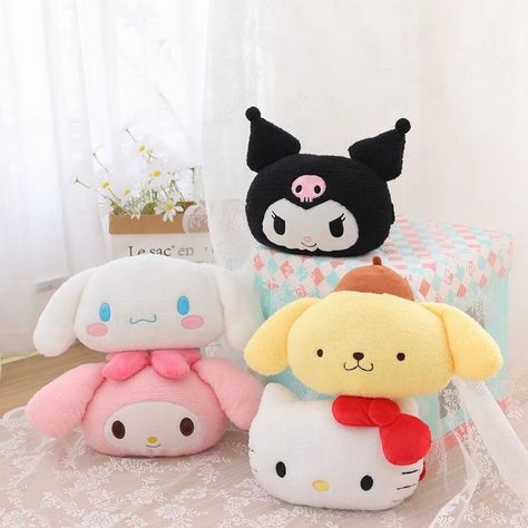 Sanrio Hello Kitty My Melody Kuromi Cinnamoroll Plush Cartoon Car Seat Headrest Chair Neck Pillow Cushion Decoration Toys Gifts _ - AliExpress Mobile Sanrio Pillow, Melody Aesthetic, Cushion Decoration, Kuromi Plush, Sanrio Plush, Hello Kitty Car, Toys Cartoon, Cheap Toys, Car Seat Headrest