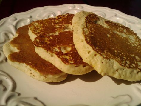 Instant Oatmeal Pancakes Recipe Instant Oatmeal Pancakes, Cooked Oatmeal, Easy Pancake Mix, Instant Oatmeal Packets, Gourmet Pancakes, Oatmeal Pancakes Recipe, Buttermilk Pancake Mix, Oatmeal Packets, Pancake Recipe Easy