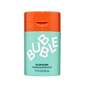 Bubble Skincare Slam Dunk Face Moisturizer - Hydrating Face Cream for Dry Skin Made with Vitamin E + Aloe Vera Juice for a Glowing Complexion - Skin Care with Blue Light Protection (50ml) Bubble Moisturizer, Avocado Oil Skin, Face Cream For Dry Skin, Bubble Skincare, Veruca Salt, Hydrating Face Cream, Dream Things, Moisturizer For Sensitive Skin, Cream Texture