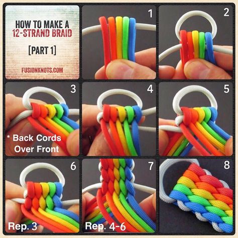 Horse Tack Diy, Rainbow Loom Bracelet, Paracord Bracelet Patterns, Paracord Bracelet Tutorial, Paracord Braids, Paracord Bracelet Diy, Horse Halters, Paracord Diy, Paracord Tutorial