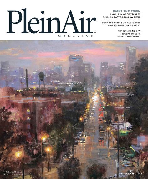 Discover what's inside the newest issue of Plein Air Magazine! #enpleinair #painting #art Twilight Images, Town Drawing, Salon Art, Outdoor Paint, Art Competitions, Cover Artwork, Cool Landscapes, Plein Air Paintings, Richmond Va