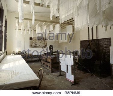 Victorian Laundry Room, Victorian Laundry, Fox Sisters, Hanging From Ceiling, Jedi Temple, Vintage Laundry, Architecture Inspiration, Building Ideas, Victorian Gothic