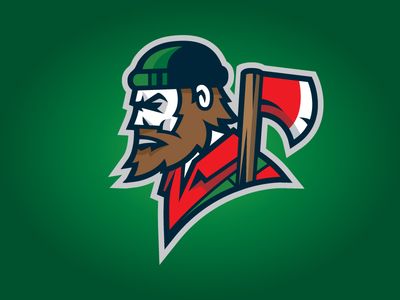 Lumberjack Basketball Logo Design, Matthew Bell, Fantasy Logo, Cartoon Art Drawing, Gfx Design, Pet Logo, Sports Decals, Hockey Logos, Esports Logo