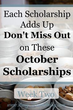 My favorite scholarship site, new scholarship opportunities posted each week. Make sure to apply for these today. No time be sure to repin and check back each week! October Scholarships, Life Tricks, Tips For Decluttering, Scholarships For College Students, School Scholarship, Loan Money, College Living, College Survival, College Money