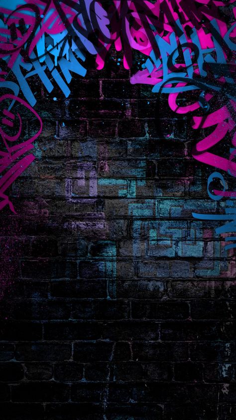 free wallpapers 4K wall, graffiti, bricks, dark for mobile and desktop Wall Graffiti, Punk Wallpaper, Qhd Wallpaper, Painting Fashion, Graffiti Wallpaper Iphone, Brick Art, Graffiti Doodles, Art Photography Portrait, Graffiti Wallpaper