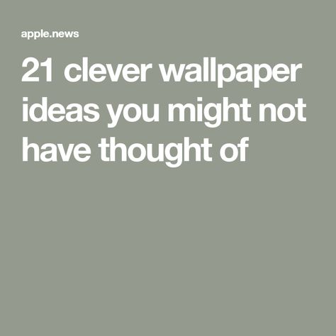 21 clever wallpaper ideas you might not have thought of Wallpapered Hallway Ideas, Leftover Wallpaper Ideas, Wallpaper One Wall, Entryway Wallpaper Ideas, Wallpaper Accent Wall Ideas, Wall Papering Ideas, Kitchen Wallpaper Ideas, Apartment Wallpaper, Quirky Wallpaper