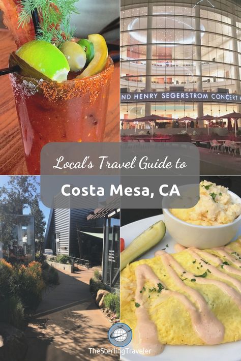 Travel like a local to Costa Mesa, California! Know where to go for arts, entertainment, culture, and food in the city of arts. All about things to do in Costa Mesa.#travelcostamesa #california #travelguide #foodietravel #localguide #costamesa #cityofarts #thingstodo Costa Mesa California, California Travel Guide, Usa Destinations, Spanish Tapas, Destination Ideas, California Travel Road Trips, Frugal Tips, Local Travel, Travel Planning