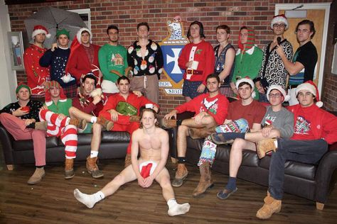 Frat Boys, Frat Party, Frat Parties, Christmas Pj, Frat Boy, Boys Christmas, Ronald Mcdonald, Party Themes, Christmas