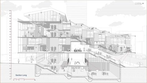 Ray Chen🐋 on Instagram: “Studio 33 Japan. Section long. . . . . . @msdsocial #archisource #architecture #arch #architect #architectural #design #manualofsection…” Long Section Architecture, Section Architecture, Ray Chen, Lines Drawing, Architectural Section, Bow Wow, Architectural Design, Line Drawing, Line Art