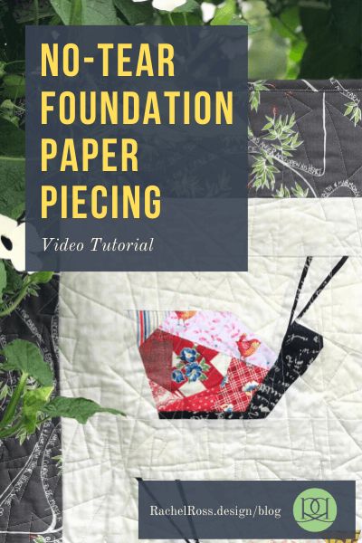 This video tutorial will show you everything you need to know about no-tear foundation paper piecing (also known as the freezer paper method of foundation paper piecing). This is my favorite way to do paper piecing because the paper just peels right off- no more tearing hundreds of pieces off! Paper Piecing Tutorial, Paper Pieced Quilt Patterns, Paper Pieced Quilt, Patterns Sewing, Freezer Paper, Sewing Tutorials Free, Foundation Piecing, Torn Paper, Foundation Paper Piecing