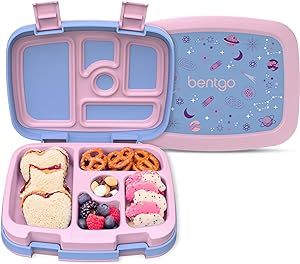 Kids Lunch Containers, Barbie Party Decorations, Bentgo Kids, Portion Sizes, School Lunch Box, Kids Print, Lunch Containers, Kitchen Food Storage, Lunch Box Recipes