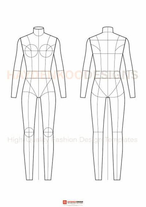 Fashion Flats Body Templates Women for Fashion illustration Fashion flat sketch Apparel design - Sketch Templates - Ideas of Sketch Templates #SketchTemplates - Body Templates, Fashion Flat Sketch, Fashion Illustration Template, Croquis Fashion, Fashion Figure Templates, Fashion Process, Body Template, Flat Drawings, Fashion Figure Drawing