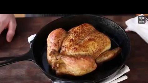 Truss a chicken, no strings attached. Truss A Chicken, Bbq Video, Down Home Cooking, Best Roasted Chicken, Bbq Pitmaster, Chicken Cooking, Light Video, Whole Chicken Recipes, Kitchen Tips And Tricks