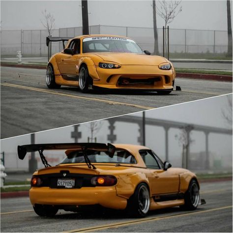 💛 @geo_nb1 #TopMiata / 📸: @roglopez95 👌#autokonexion #wizdom #tnaautosports #cleanculture #cleanculturemiata Custom Miata, Mx5 Tuning, Monster Miata, Miata Mods, Nb Miata, Mx5 Nb, Initial D Car, Top Miata, Mx5 Miata