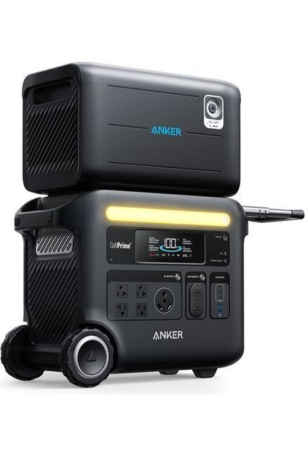 The Anker SOLIX F2600 Portable Power Station with Expansion Battery - 4608 Watt Hours increases the storage capacity of your Anker SOLIX F2600 up to 4608 Watt Hours! The Anker SOLIX F2600 features proprietary, long-lasting InfiniPower technology, combined with LiFePO4 batteries, ultra-durable electronic components, a smart temperature control system that monitors temperature up to 100 times per second, and impact-resistant structural design, this compact powerstation is built to last over a deca Uninterruptible Power Supply, Portable Power Station, Structural Design, Electronics Components, Power Outage, Electric Power, Power Station, Portable Power, Led Display