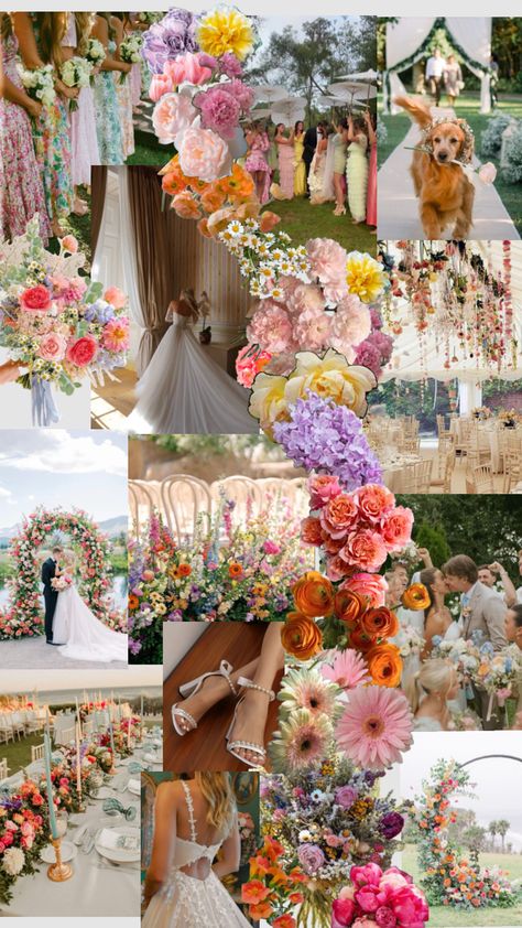 #flowers #weddingmoodboard #wildflowers Jewel Tone Wedding Theme, Wedding Vision Board, Wild Flower Wedding, Wildflower Wedding Theme, Church Wedding Flowers, Jewel Tone Wedding, Wedding Vision, Garden Party Wedding, Wildflower Wedding