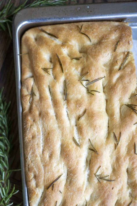 Gluten Free Focaccia Bread Recipe, Italian Flatbread, Rosemary Focaccia Bread, Foccacia Recipe, Gluten Free Focaccia, Foccacia Bread, Easy Flatbread, Rosemary Focaccia, Focaccia Bread Recipe