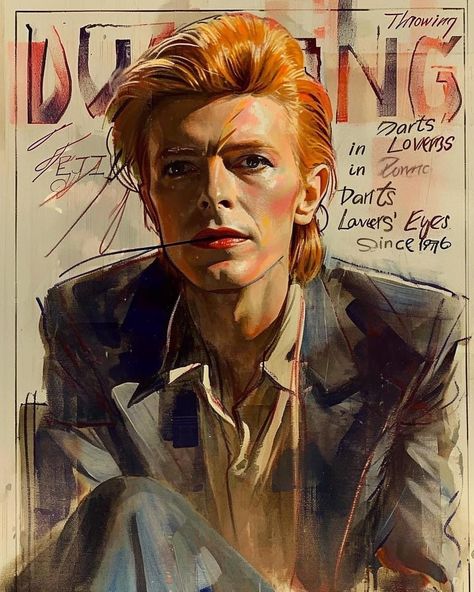 David Bowie Pictures, David Bowie Art, Bowie Art, Goblin King, Dorm Art, Labyrinth, David Bowie, Cool Artwork, Music Art