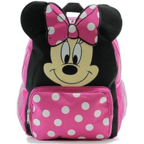 Minnie Mouse Bag, Minnie Mouse Backpack, Mini Mochila, Backpack Reviews, Toddler Backpack, Big Face, Small Backpack, Girl Backpacks, Disney Girls