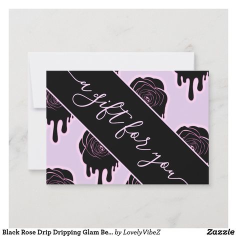 Beauty Salon Makeup, Salon Gifts, Salon Makeup, Elegant Halloween, Black Roses, Makeup Salon, Certificate Design, Square Business Card, Holiday Party Invitations