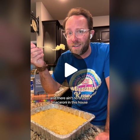 TikTok · Matthew Bounds Your Barefoot Neighbor, Barefoot Neighbor, Chili Cheese Dips, Macaroni Recipes, Macaroni N Cheese Recipe, Mac Cheese Recipes, Eat Pretty, Baked Mac N Cheese, Meat Dinners