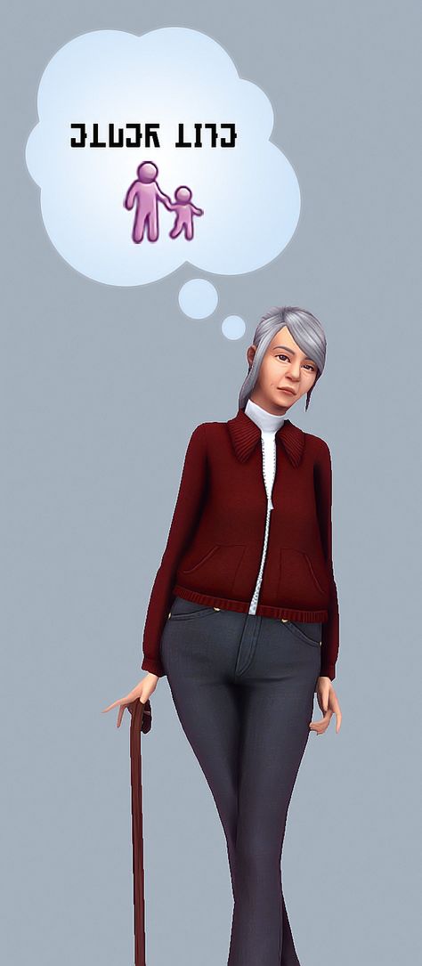 Elder Life Mod | melunn on Patreon Elderly Clothes, Cc The Sims 4, The Grim Reaper, Sims 4 Gameplay, New Mods, People Clothes, Sims 4 Collections, Sims 4 Cas, Sims 4 Game