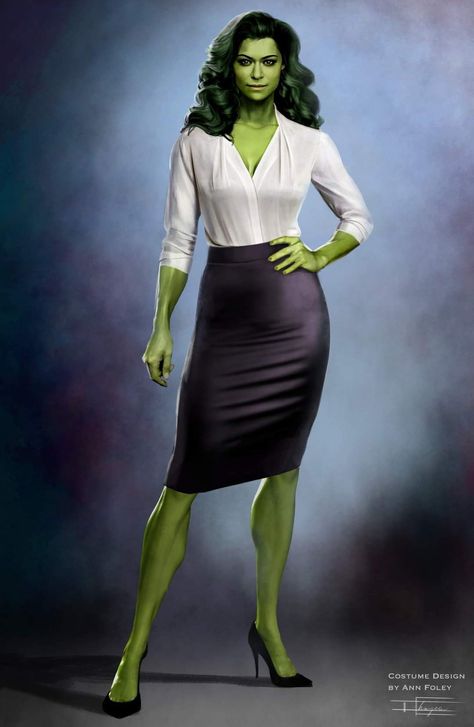 She Hulk Attorney At Law, She Hulk Costume, Sakimichan Art, Hulk Costume, Tatiana Maslany, Marvel Superheroes Art, Abbott And Costello, Frankenstein's Monster, Attorney At Law